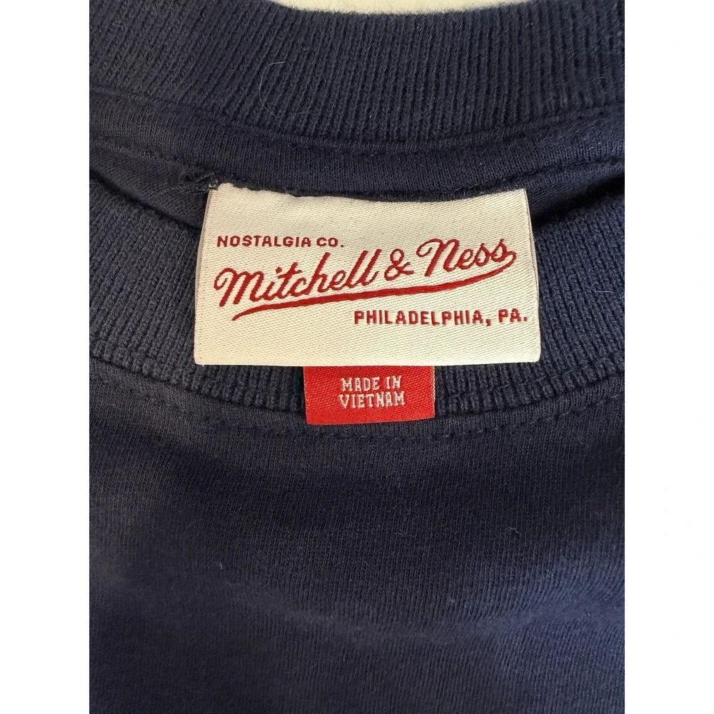 Mitchell & Ness Dallas Cowboys Throwbacks T Shirt M Navy NFL Retro Western